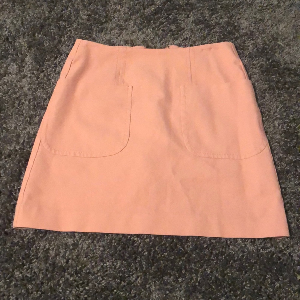 High waisted light pink mini skirt✨